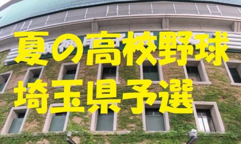 高校野球埼玉県予選地方大会