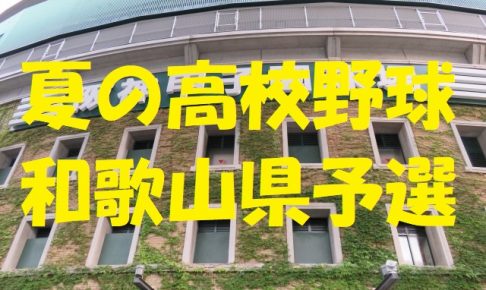 高校野球和歌山県予選地方大会