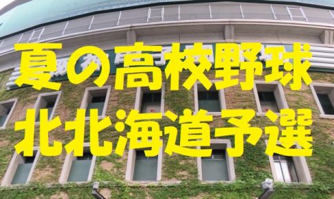 高校野球北北海道予選地方大会