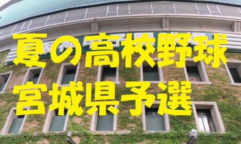 高校野球宮城県予選地方大会